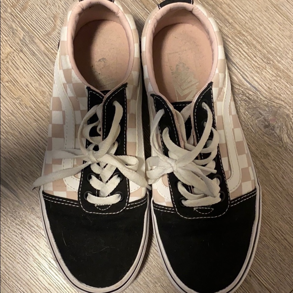 Pink Check Vans - Picture 5 of 10
